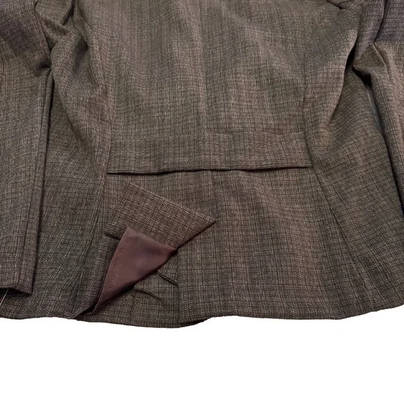 Vintage BCX Women's Brown Tweed Skirt Suit Set Skirt SZ 5 Jacket Size Large NWT - Picture 10 of 16